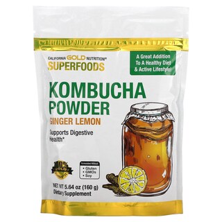 Foto 1 | Kombucha en Polvo Superfoods California Gold Nutrition 160 G - Venta Internacional