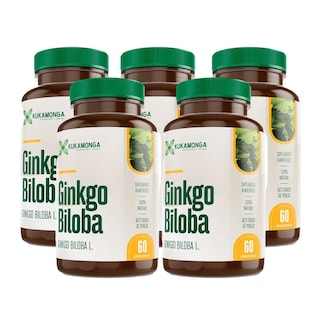 Foto 1 | Suplemento Kukamonga Ginko Bilboa 5 Pack