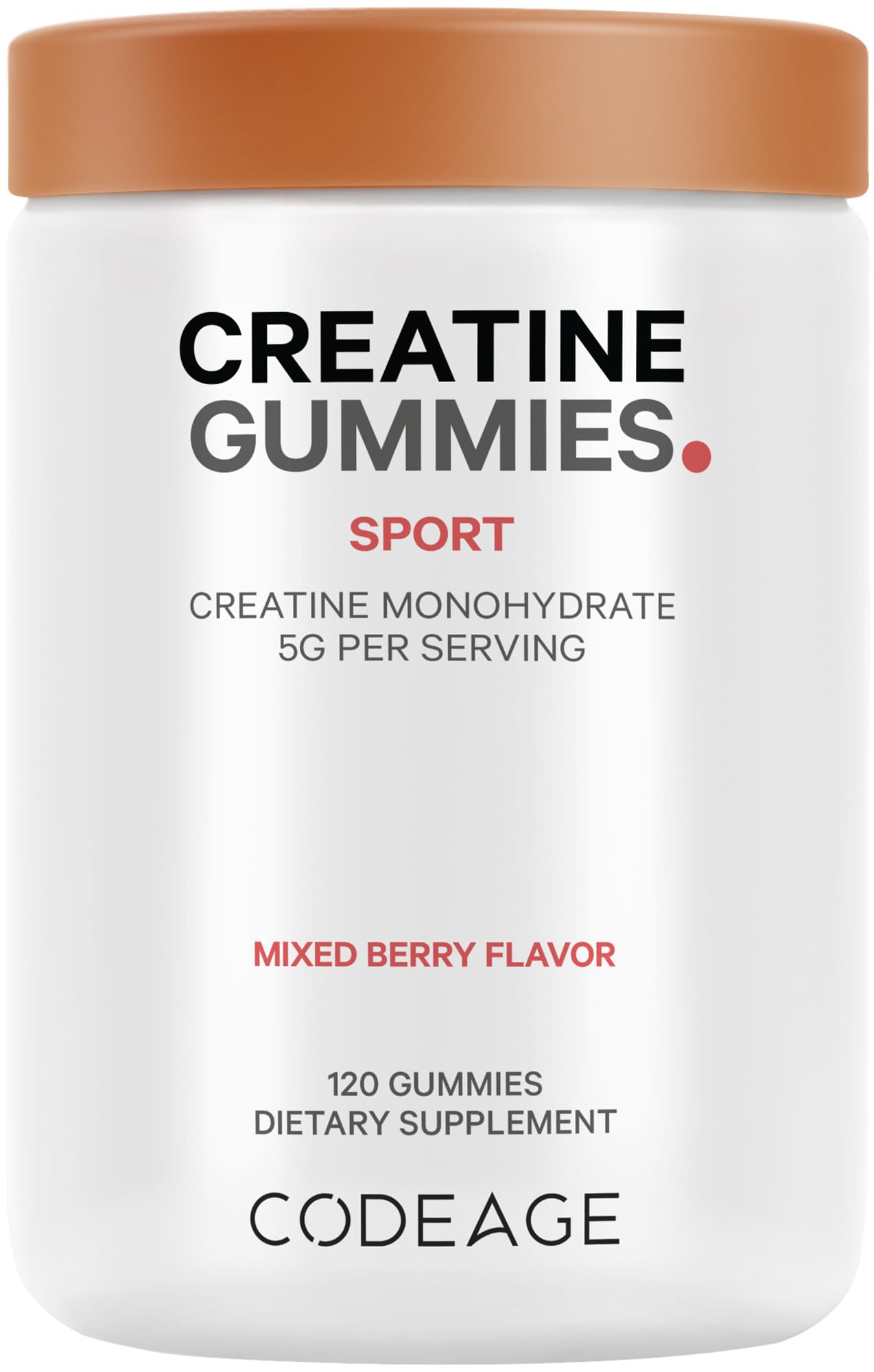 Foto 2 pulgar | Gomitas De Monohidrato De Creatina Supplement Codeage 120 Gomitas- Venta Internacional