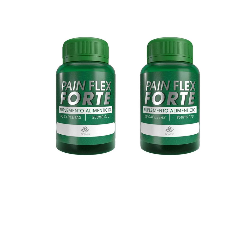 Foto 2 pulgar | Pain Flex Forte Original 30 Capletas De 850 Mg Pack 2
