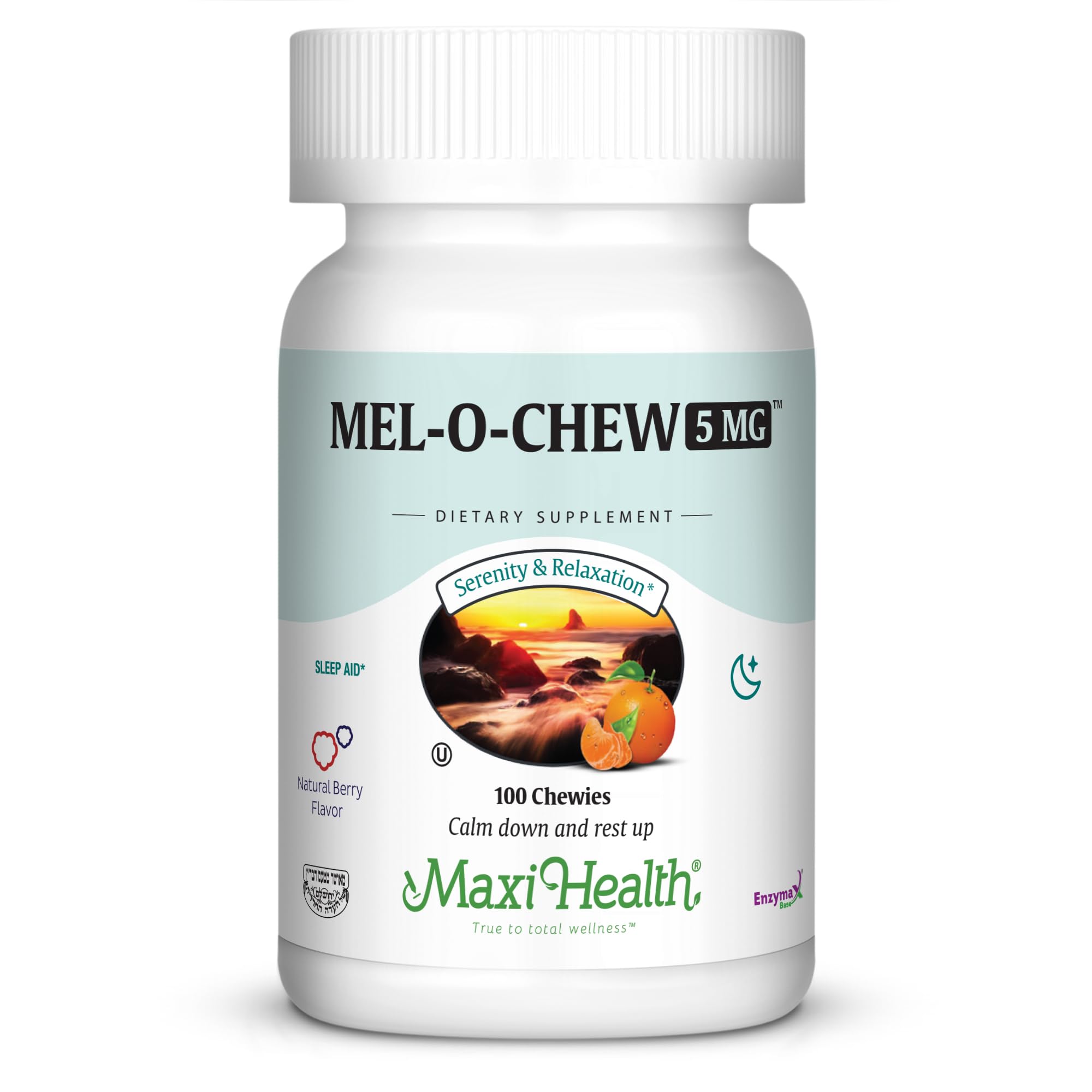 Foto 2 pulgar | Suplemento Maxi Health Mel-o-chew 5 Mg Melatonina 100 Capsulas- Venta Internacional