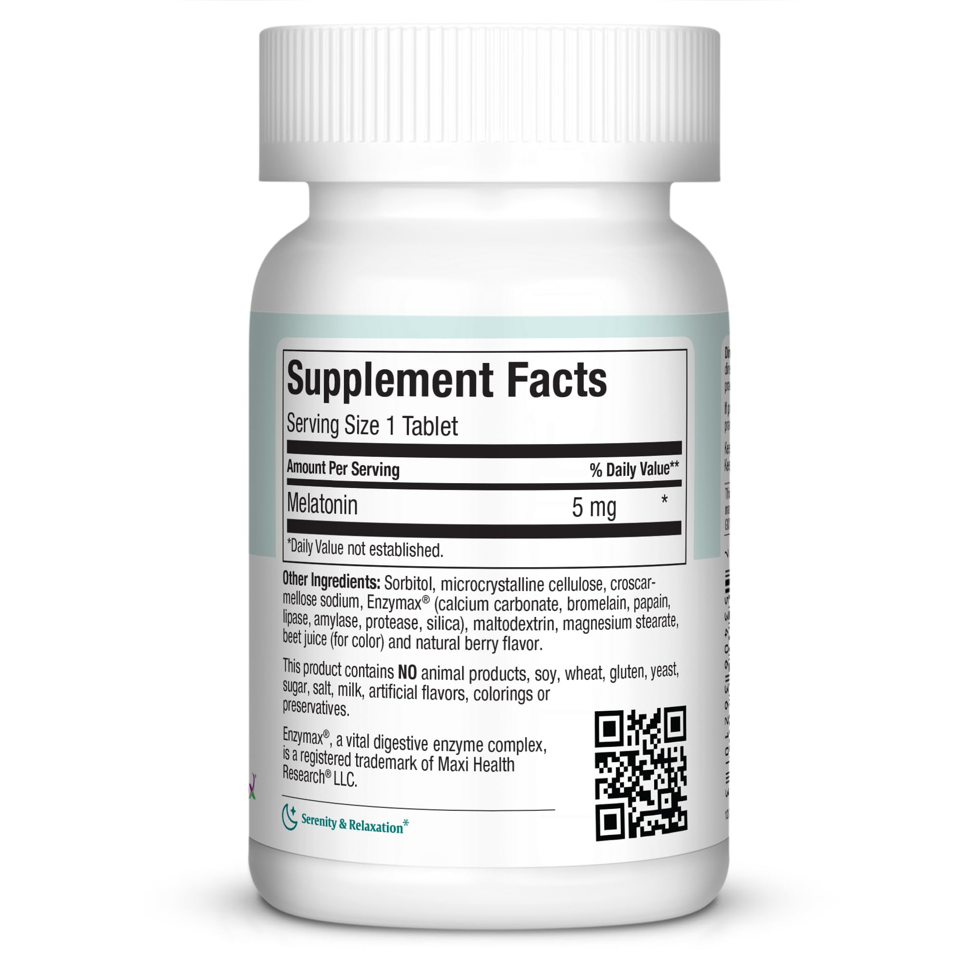 Foto 3 pulgar | Suplemento Maxi Health Mel-o-chew 5 Mg Melatonina 100 Capsulas- Venta Internacional