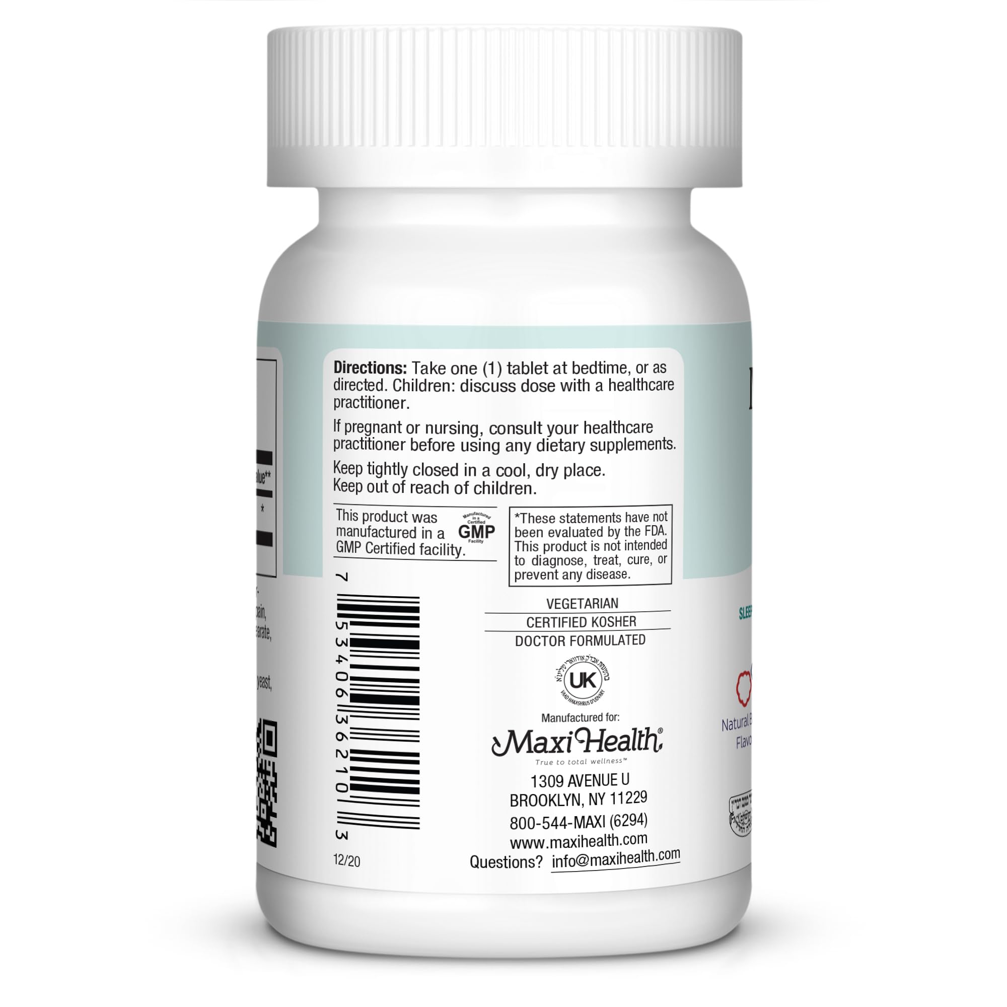 Foto 4 pulgar | Suplemento Maxi Health Mel-o-chew 5 Mg Melatonina 100 Capsulas- Venta Internacional