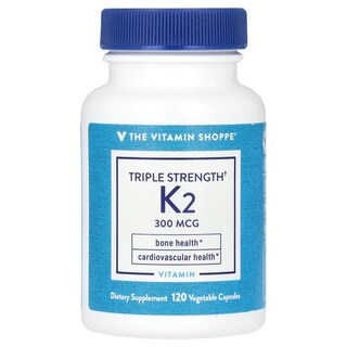Foto 1 | Vitamina K2 The Vitamin Shoppe 120 Tabletas - Venta Internacional