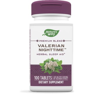 Foto 1 | Suplemento Nature's Way Valerian Nighttime 100 Comprimidos - Venta Internacional.