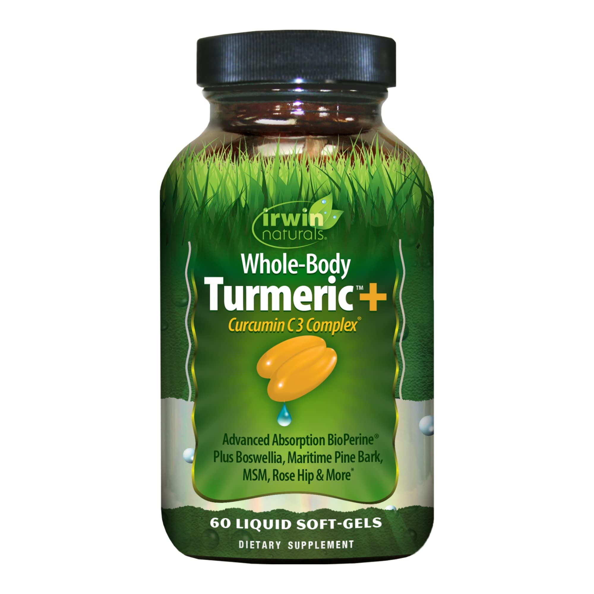 Foto 1 | Suplemento De Cúrcuma Para Todo El Cuerpo De Irwin Naturals  60 Cápsulas Blandas - Venta Internacional.