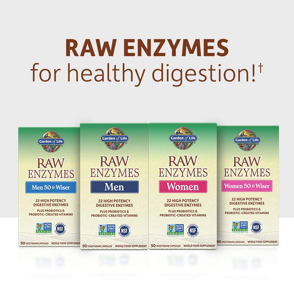 Foto 7 | Enzimas Digestivas Garden Of Life 22 Para Mujer 90 Cápsulas - Venta Internacional.