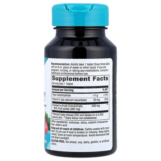 Foto 2 | Suplemento De Extracto De Arándano Nature's Way 60 Comprimidos - Venta Internacional.