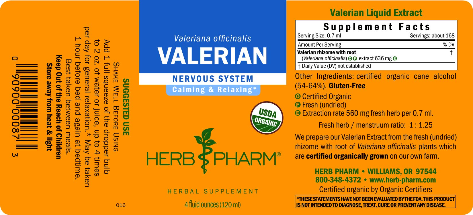 Foto 3 pulgar | Extracto Líquido De Raíz De Valeriana De Herb Pharm  120 Ml  Relax Sleep - Venta Internacional.