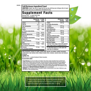 Foto 2 | Complemente La Energía Sin Cafeína Triple-boost De Irwin Naturals - Venta Internacional.