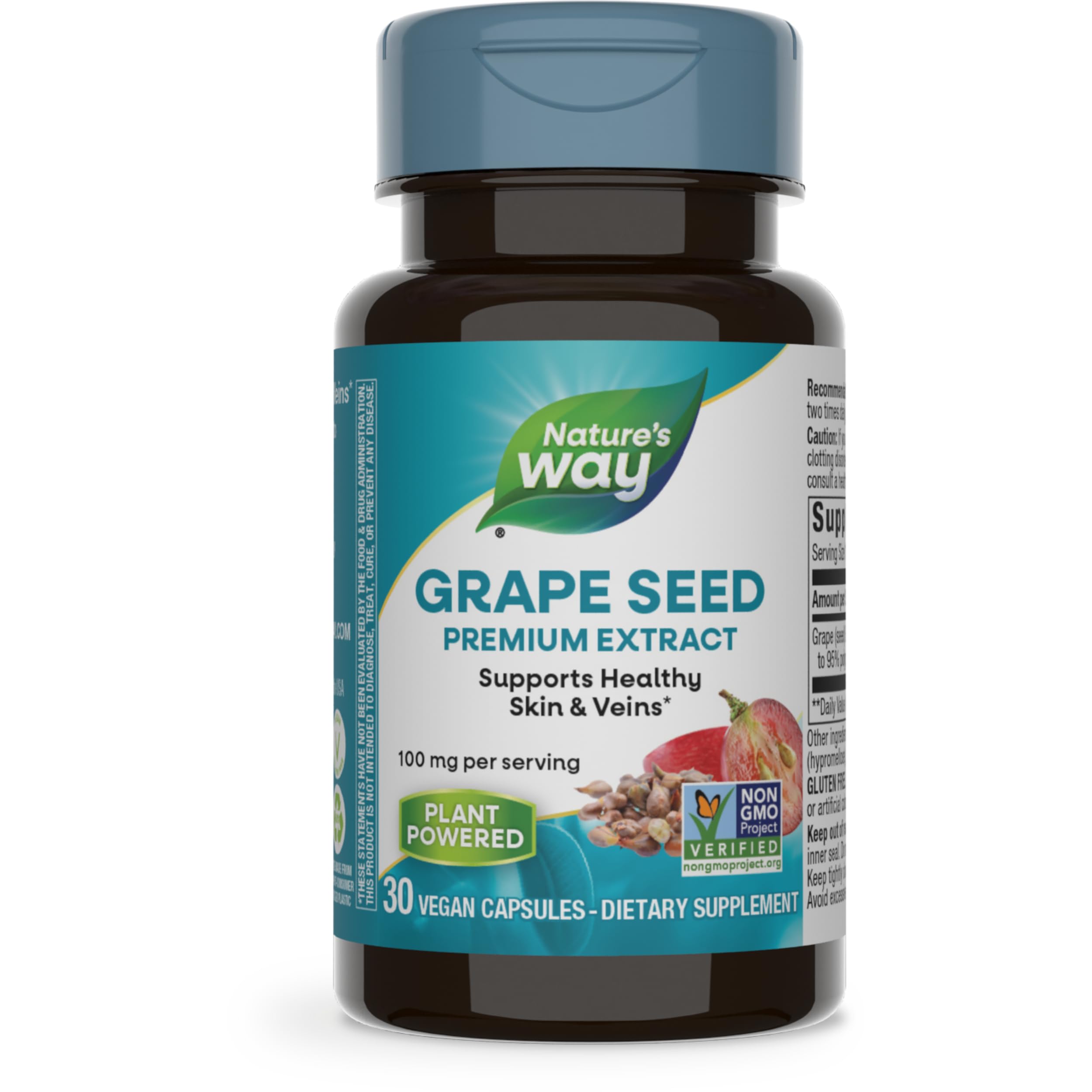 Foto 1 | Suplemento Nature's Way Con Extracto De Semilla De Uva De Primera Calidad  30 Cápsulas - Venta Internacional.