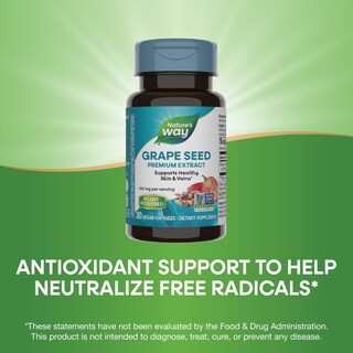 Foto 4 | Suplemento Nature's Way Con Extracto De Semilla De Uva De Primera Calidad 30 Cápsulas - Venta Internacional.