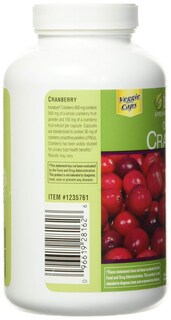 Foto 3 | Suplemento Trunature Cranberry 650 Mg 140 Cápsulas Vegetarianas - Venta Internacional.