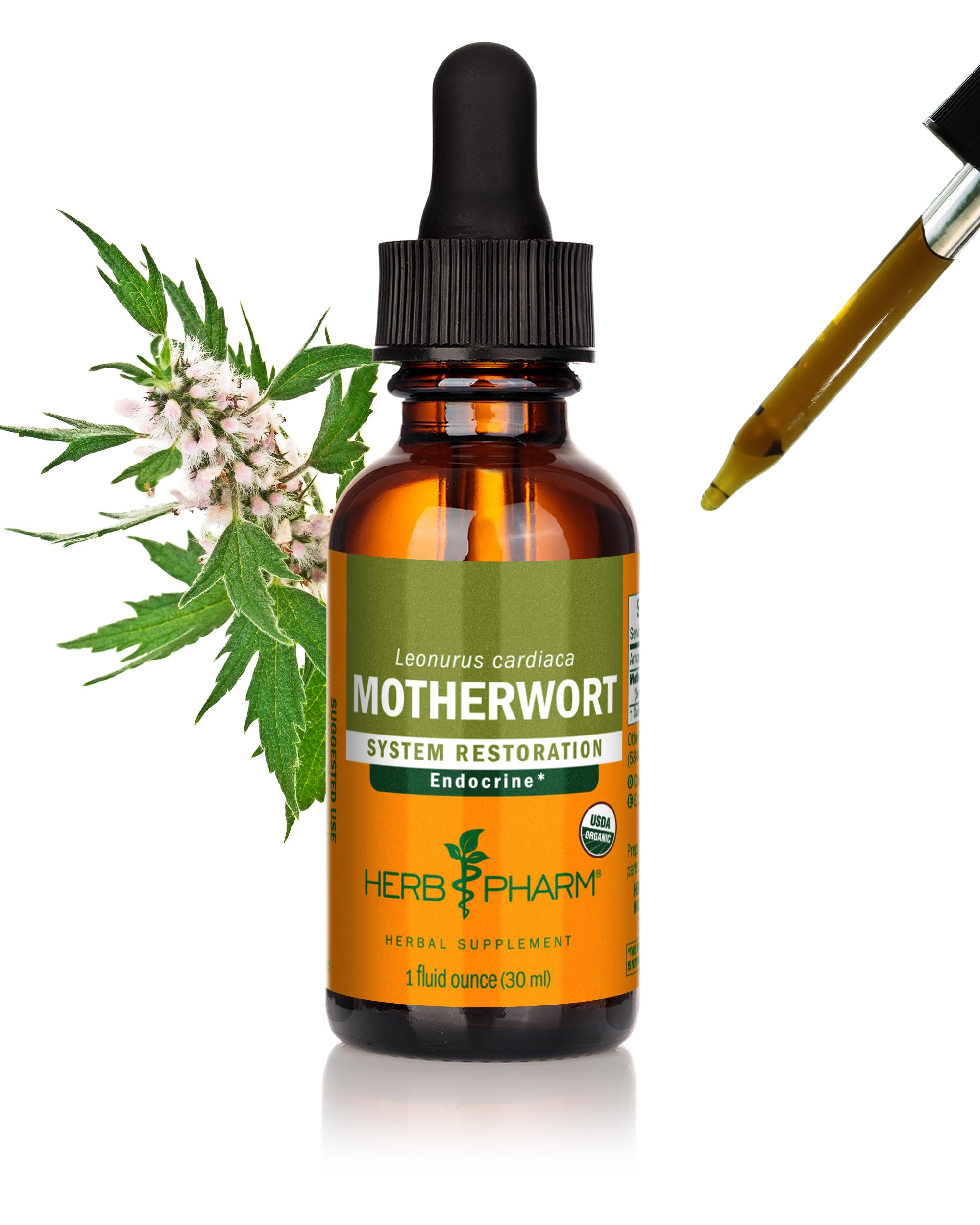Foto 2 pulgar | Extracto Líquido Herb Pharm Motherwort  30 Ml  Soporte Endocrino - Venta Internacional.