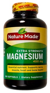 Foto 1 | Suplemento Nature Made Extra Strength Magnesio 400 Mg 180 Cápsulas Blandas - Venta Internacional.