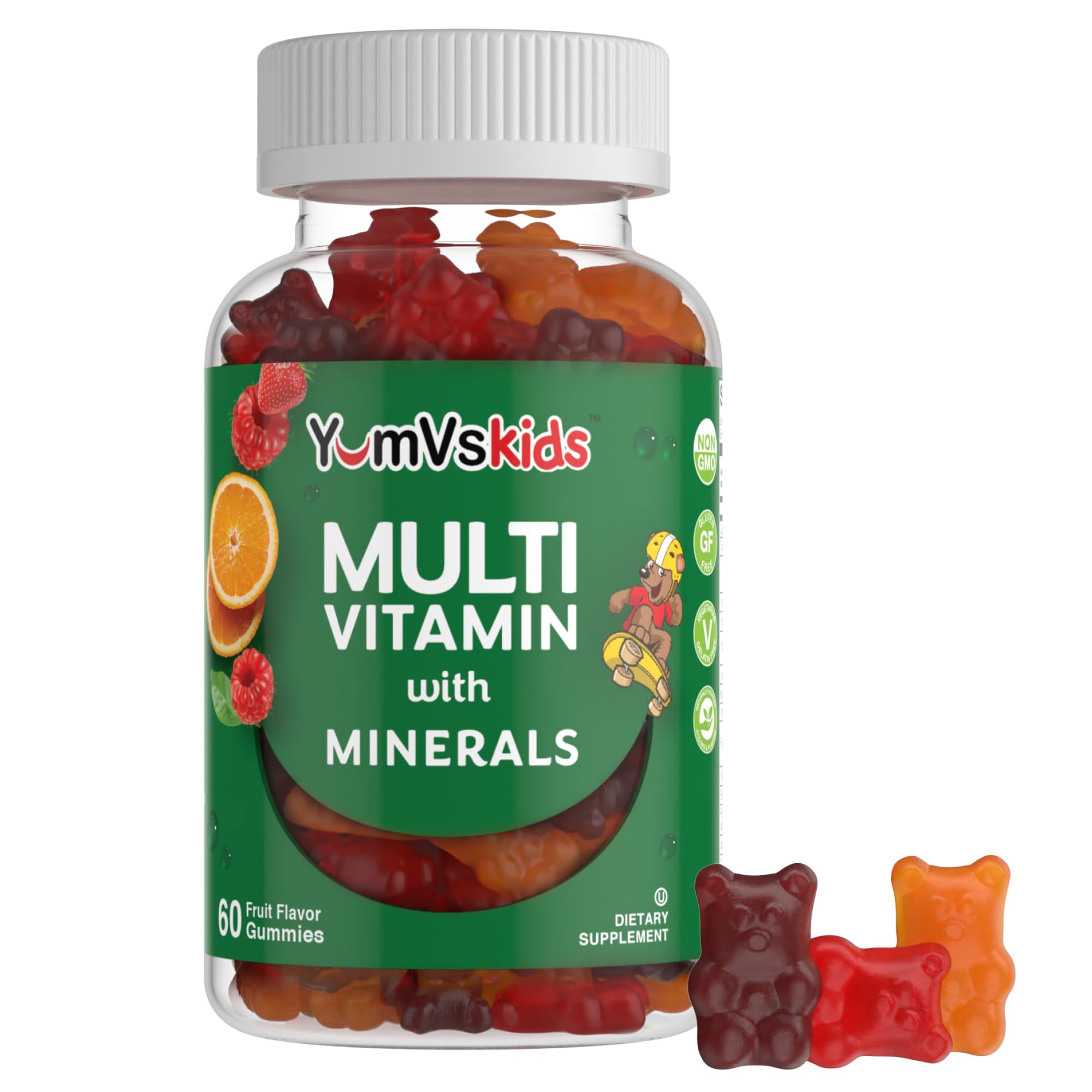 Foto 2 pulgar | Gomitas Multivitamínicas Yum-v's Yumvs Kids  60 Unidades - Venta Internacional.