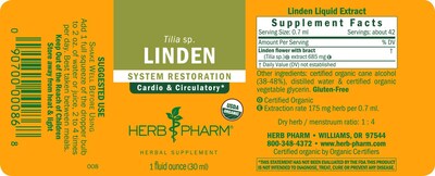 Foto 5 | Suplemento Herb Pharm Extracto Líquido De Tilo 30 Ml - Venta Internacional.