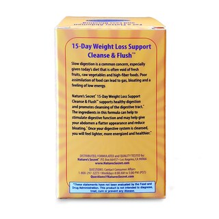 Foto 3 | Suplemento Nature's Secret De Apoyo Para Perder Peso Durante 15 Días 60 Tabletas - Venta Internacional.