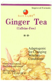 Foto 1 | Bolsitas De Té Herb Tea Health King Con Jengibre Caja De 20 Unidades - Venta Internacional.