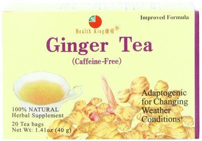 Foto 3 | Bolsitas De Té Herb Tea Health King Con Jengibre Caja De 20 Unidades - Venta Internacional.