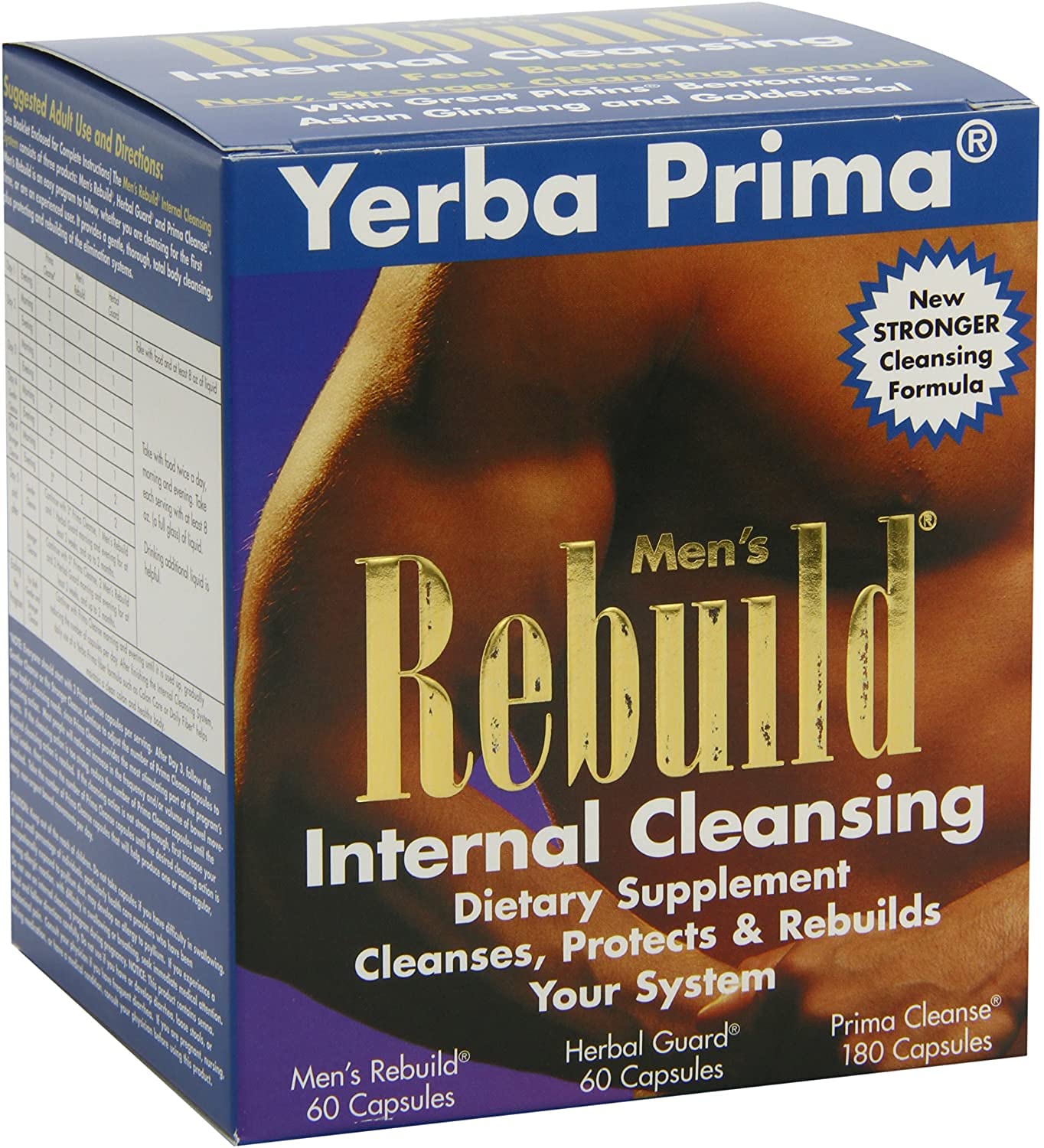 Foto 2 pulgar | Programa De Limpieza Yerba Prima Men's Rebuild  Suministro De 30 Días - Venta Internacional.