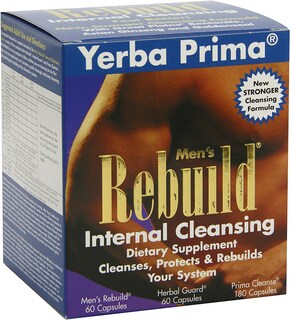 Foto 1 | Programa De Limpieza Yerba Prima Men's Rebuild Suministro De 30 Días - Venta Internacional.