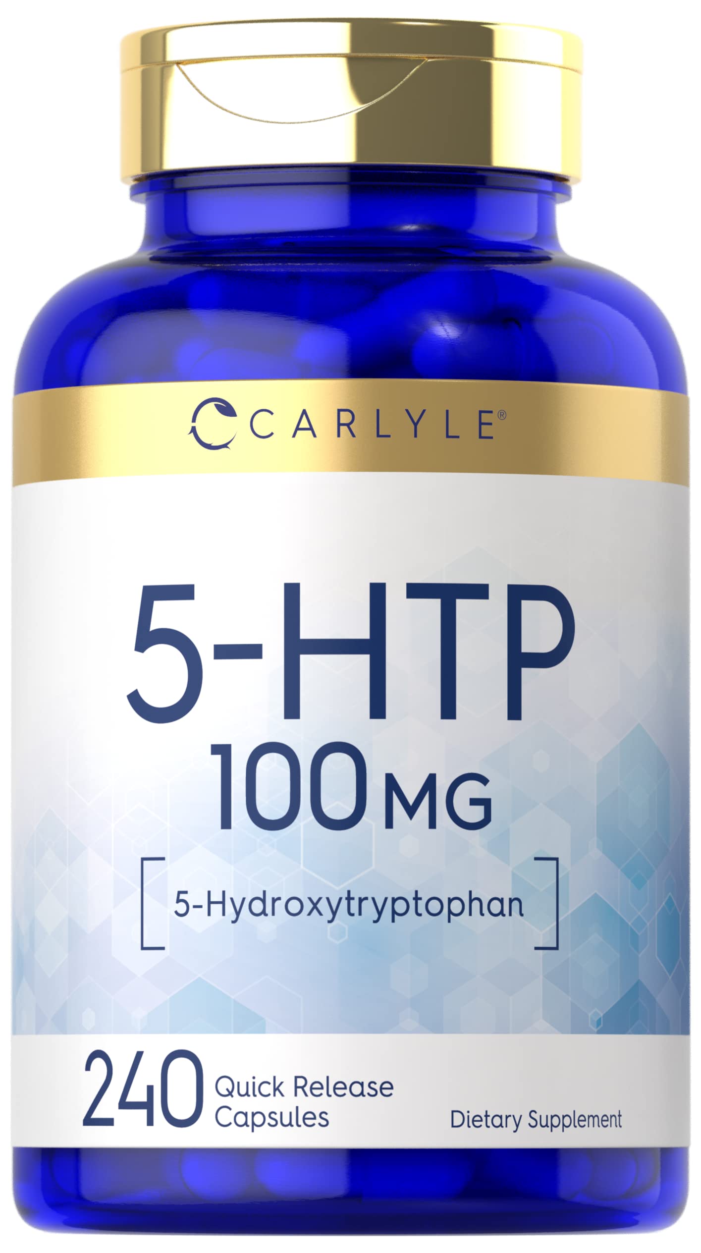 Foto 2 pulgar | Suplemento Carlyle 5htp 100 Mg 240 Cápsulas De 5-hidroxitriptófano - Venta Internacional.