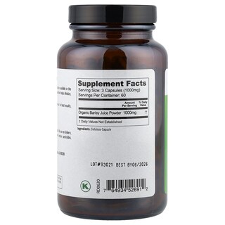 Foto 2 | Suplemento Pure Planet Just Barley 180 Comprimidos - Venta Internacional.