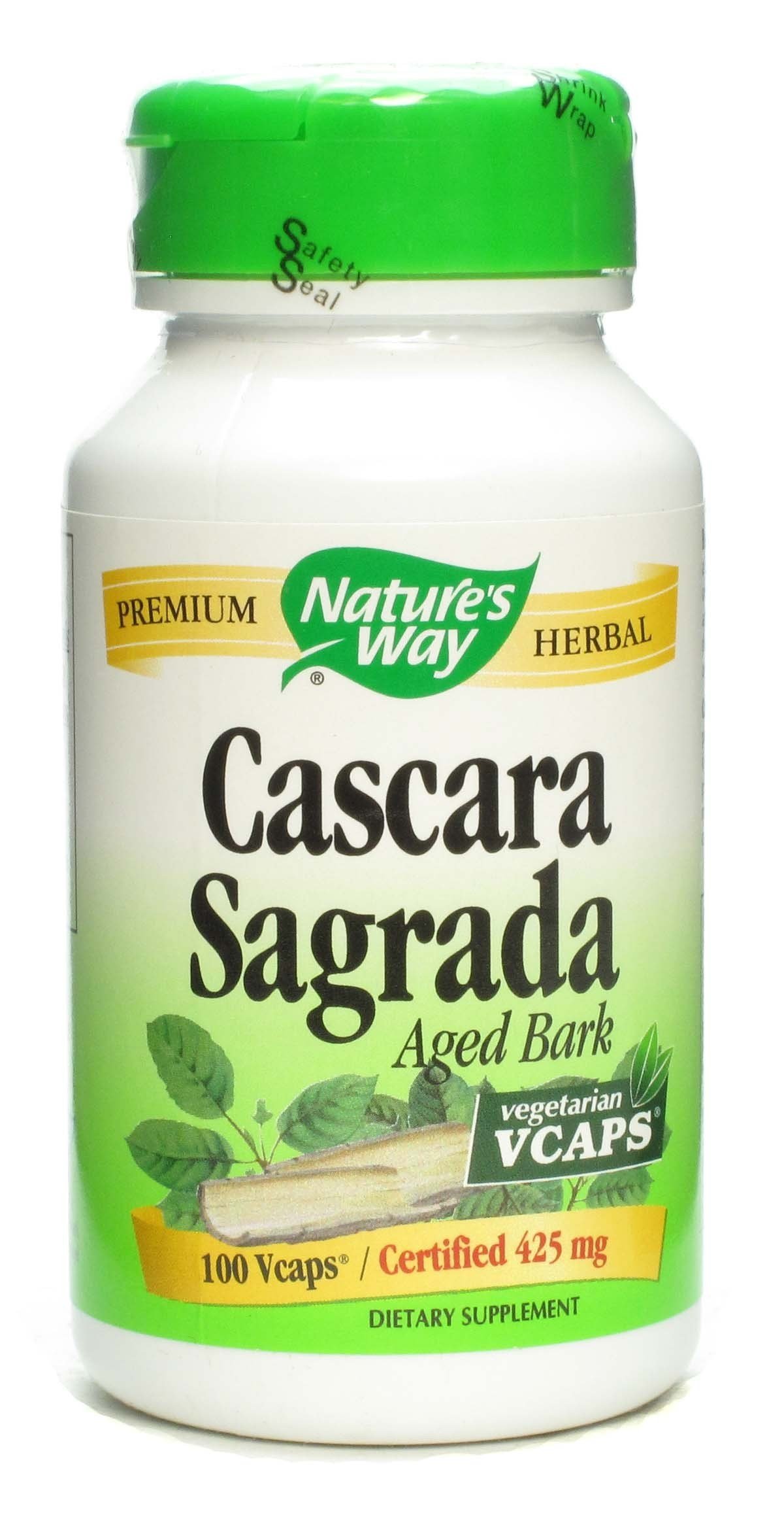Foto 2 pulgar | Suplemento Nature's Way Cáscara Sagrada 425 Mg 100 Cápsulas Vegetarianas - Venta Internacional.