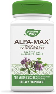 Foto 1 | Complementa La Hoja El Tallo Y La Flor De Alfalfa Alfa-max De Nature's Way - Venta Internacional.