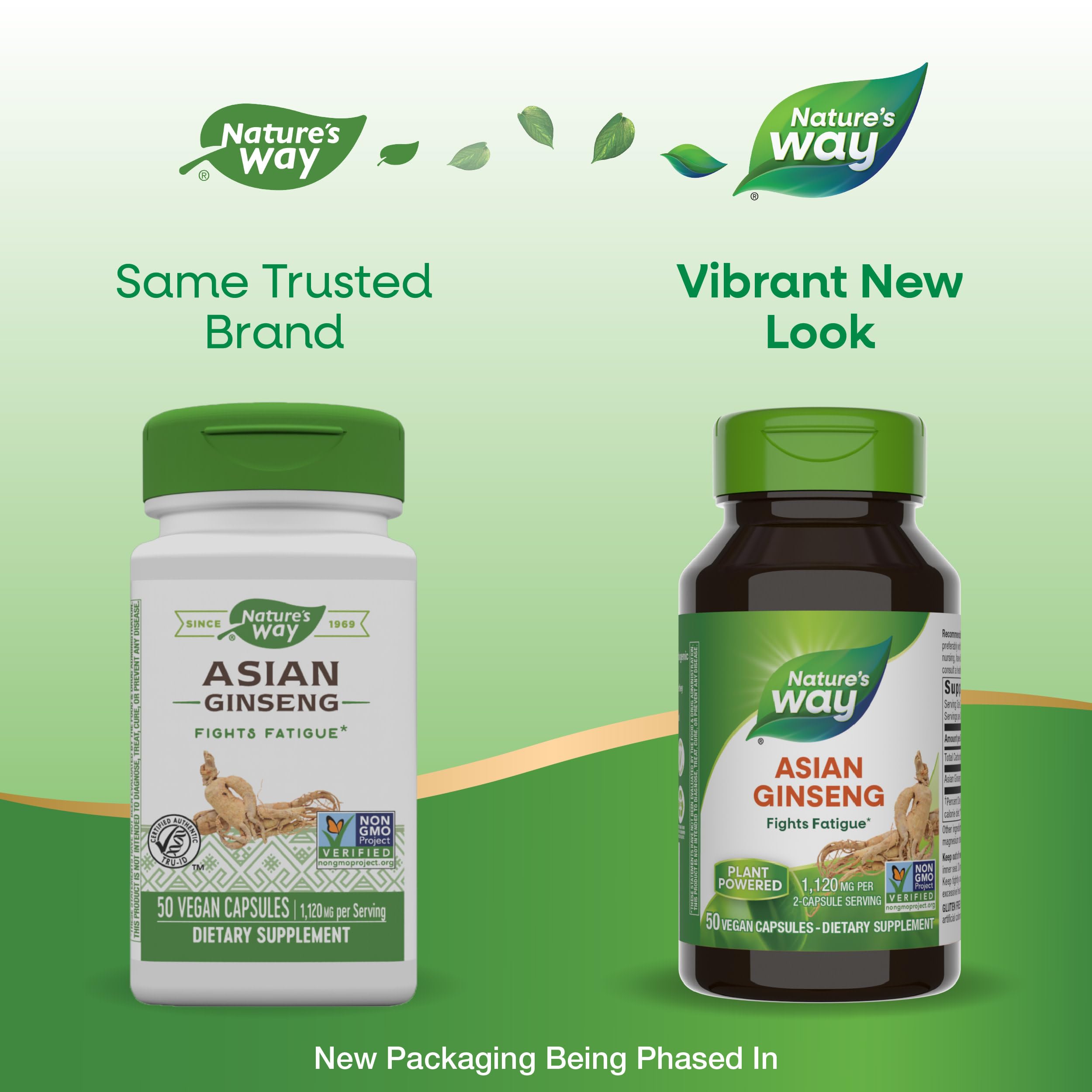 Foto 3 pulgar | Suplemento Nature's Way Con Ginseng Asiático  50 Cápsulas - Venta Internacional.
