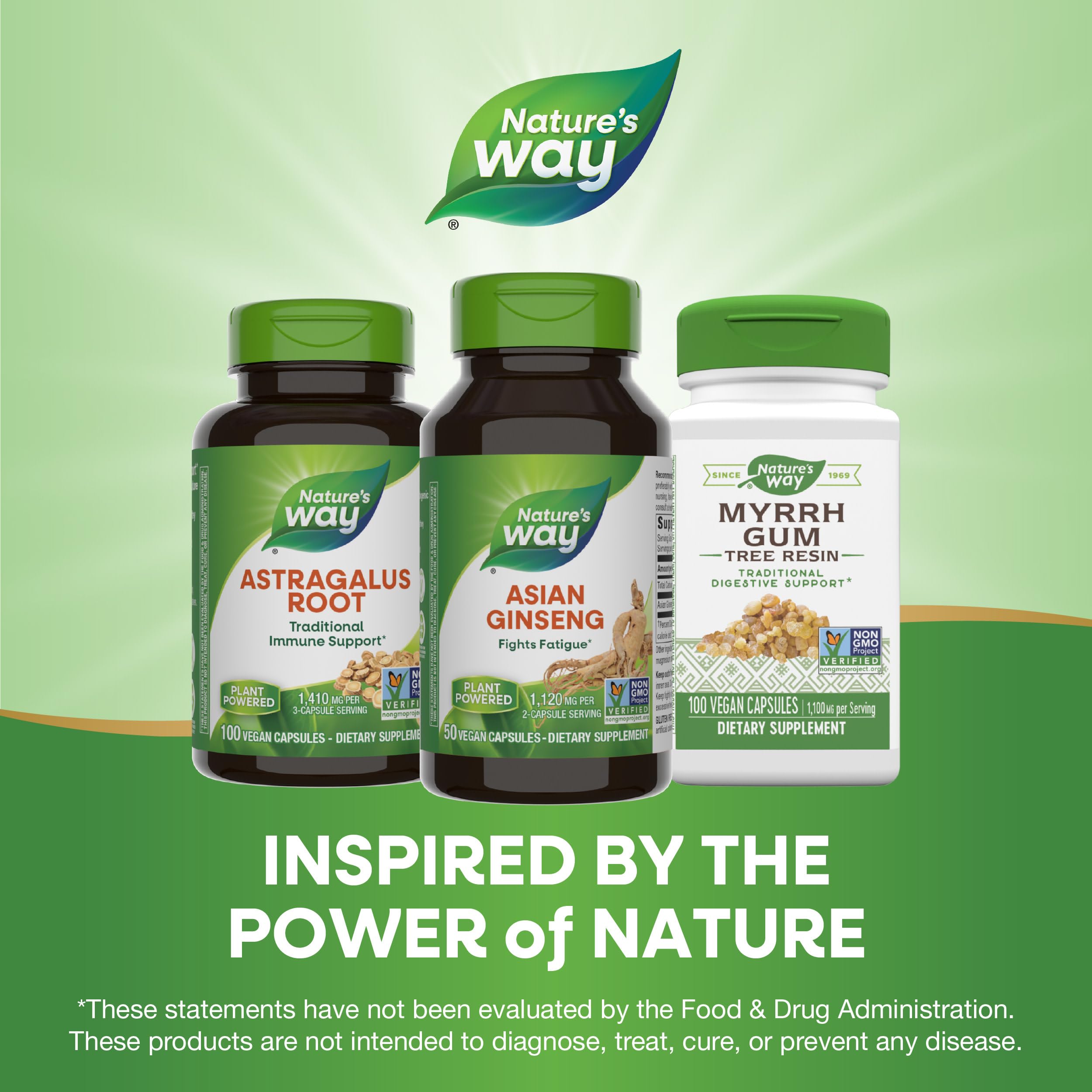Foto 8 pulgar | Suplemento Nature's Way Con Ginseng Asiático  50 Cápsulas - Venta Internacional.