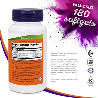 Foto 6 | Aceite De Orégano Supplement Now Foods 181 Mg 180 Cápsulas Blandas - Venta Internacional.
