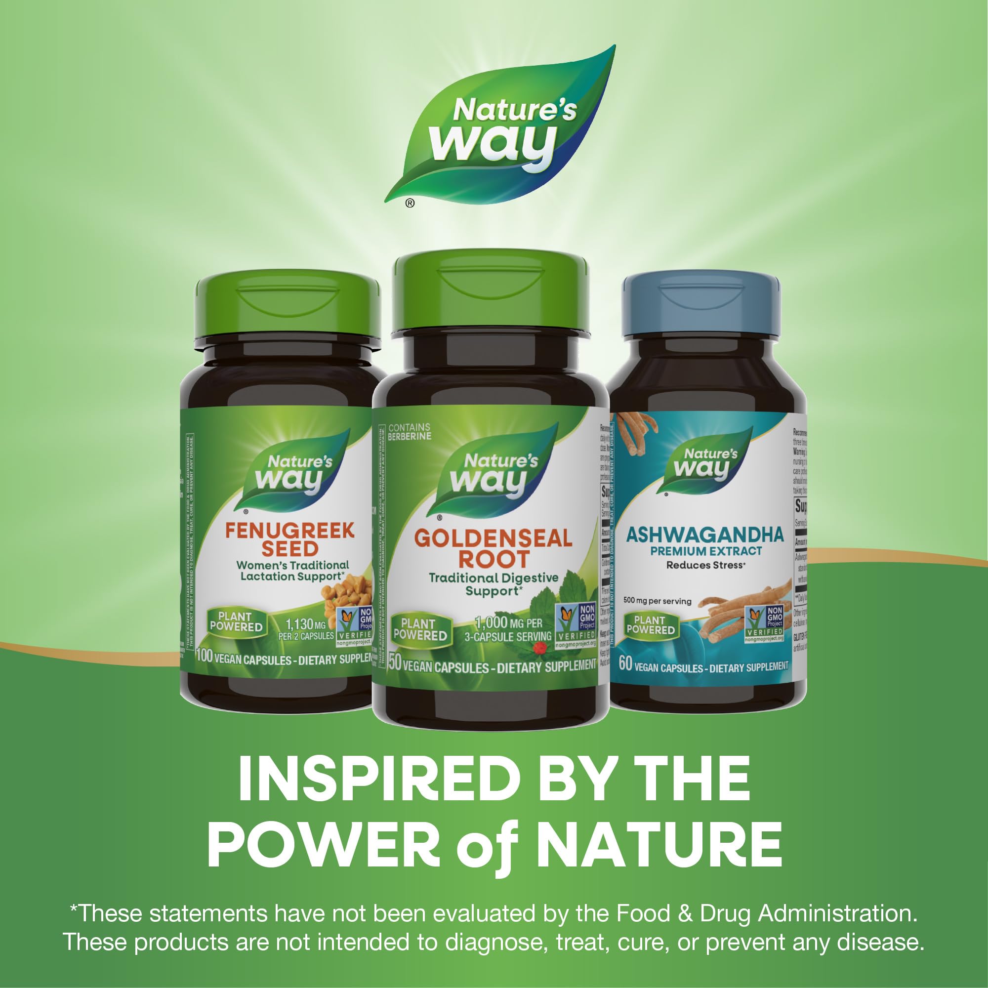 Foto 8 pulgar | Suplemento Nature's Way Goldenseal Root 50 Cápsulas - Venta Internacional.