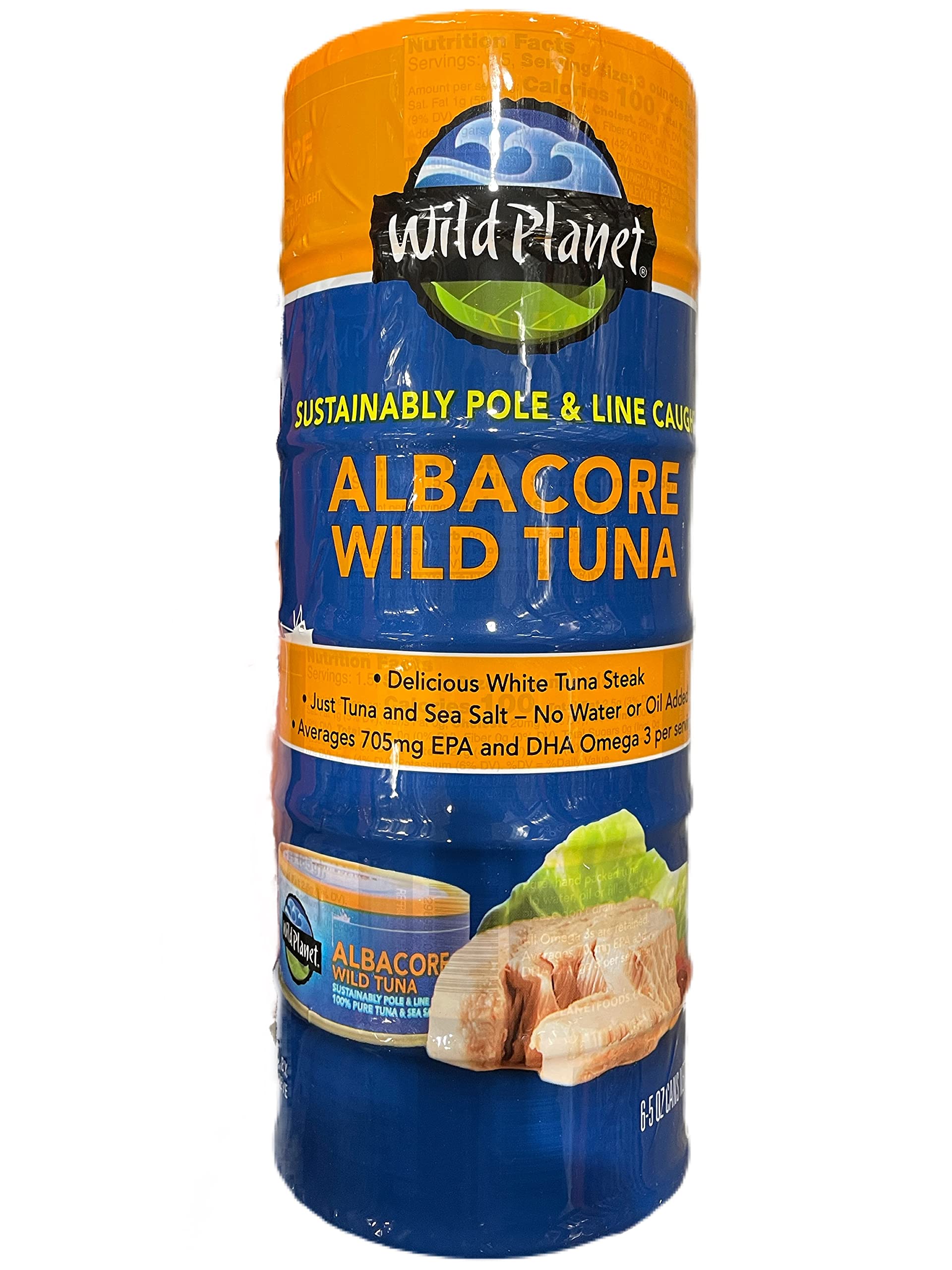 Foto 1 | Atún Enlatado Wild Planet Albacore Wilda 150 G (5 Oz) X 6 - Venta Internacional.