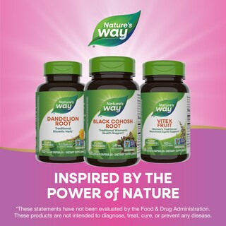 Foto 3 | Suplemento De Raíz De Cohosh Negro De Nature's Way 540 Mg 100 Cápsulas - Venta Internacional.
