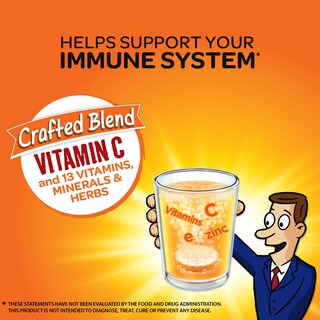 Foto 2 | Tabletas Efervescentes Airborne De 1000 Mg De Vitamina C Con Zinc - Venta Internacional.