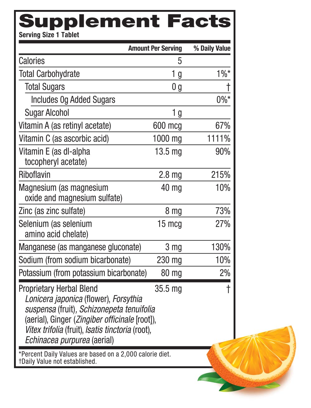 Foto 4 pulgar | Tabletas Efervescentes Airborne De 1000 Mg De Vitamina C Con Zinc - Venta Internacional.