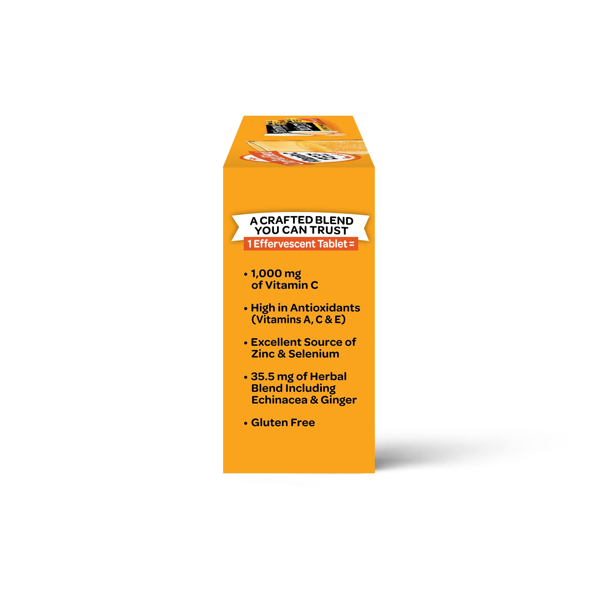 Foto 6 pulgar | Tabletas Efervescentes Airborne De 1000 Mg De Vitamina C Con Zinc - Venta Internacional.