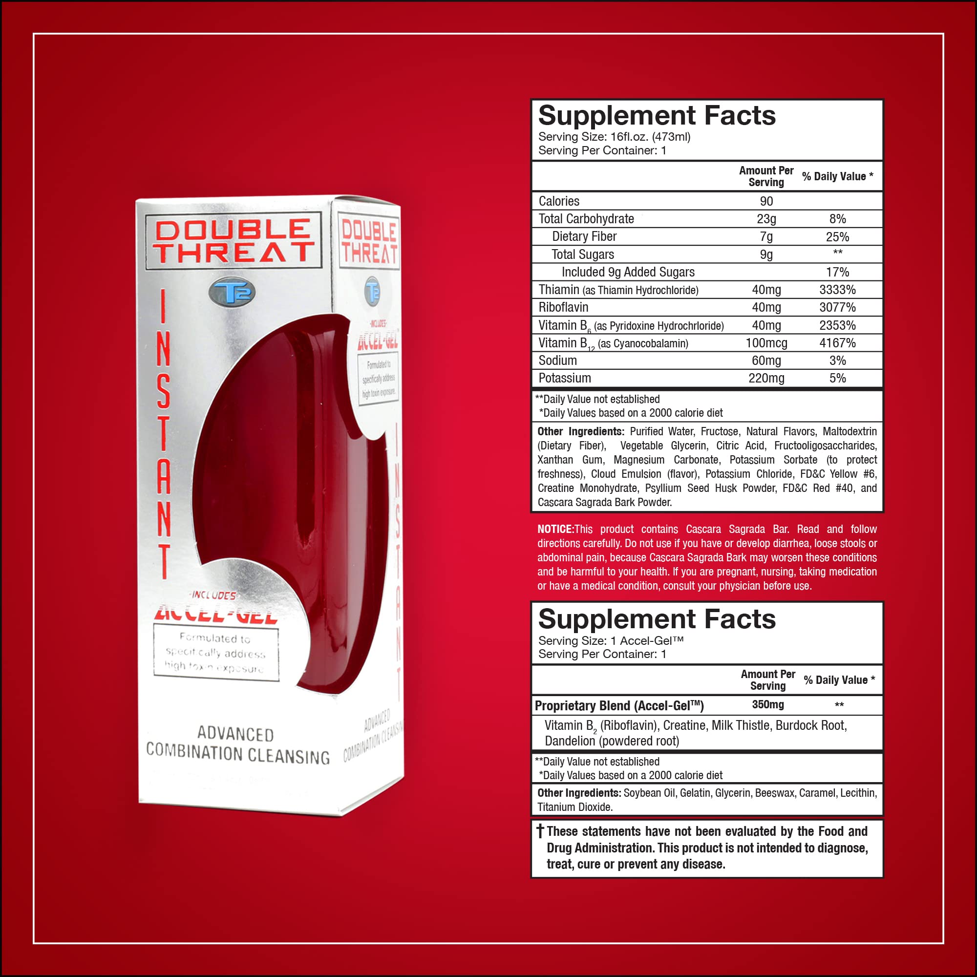 Foto 4 | Bebida Desintoxicante Wellgenix Strip Double Threat Con Accel-gel - Venta Internacional.