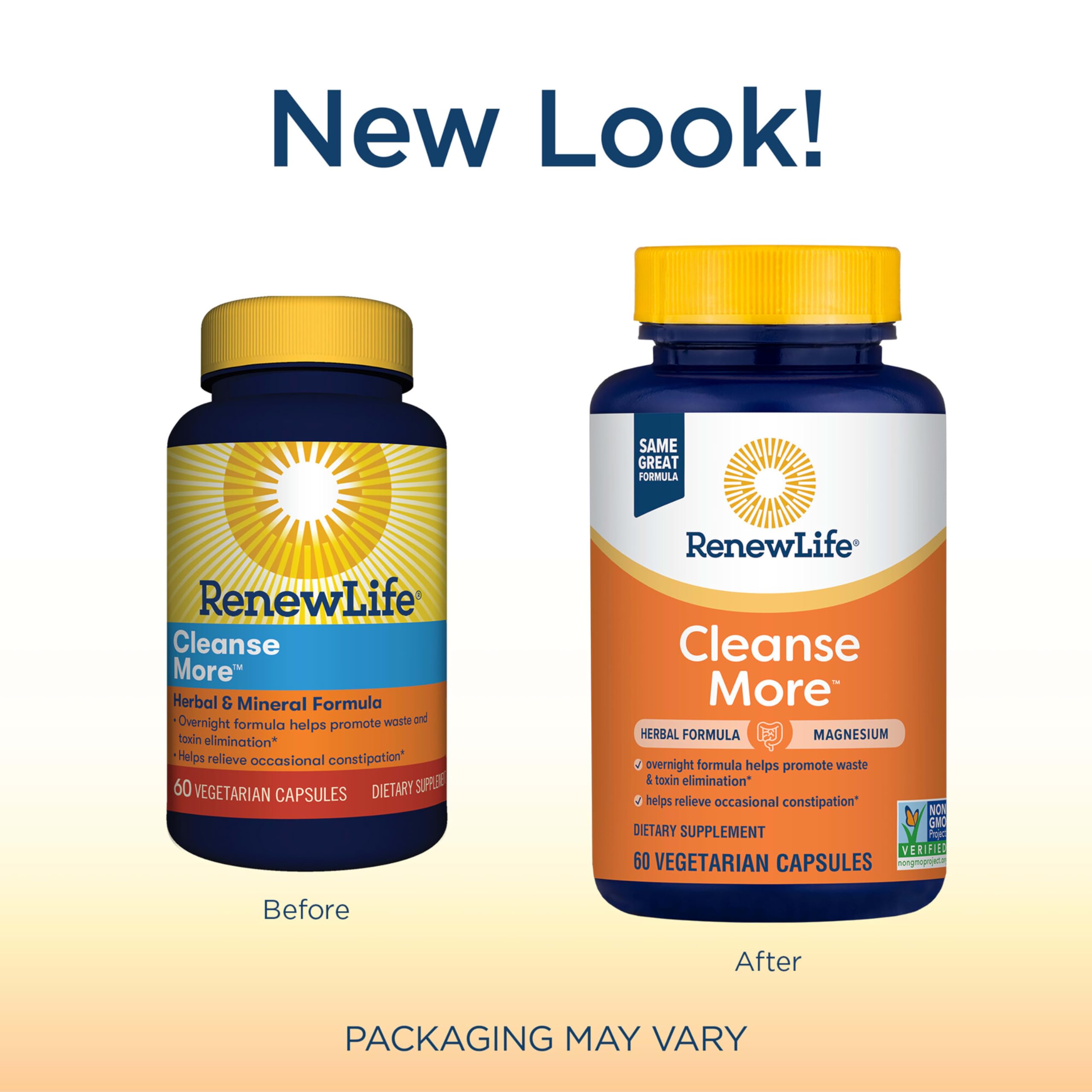 Foto 3 pulgar | Suplemento Renew Life Cleanse More Herbal  60 Cápsulas - Venta Internacional.
