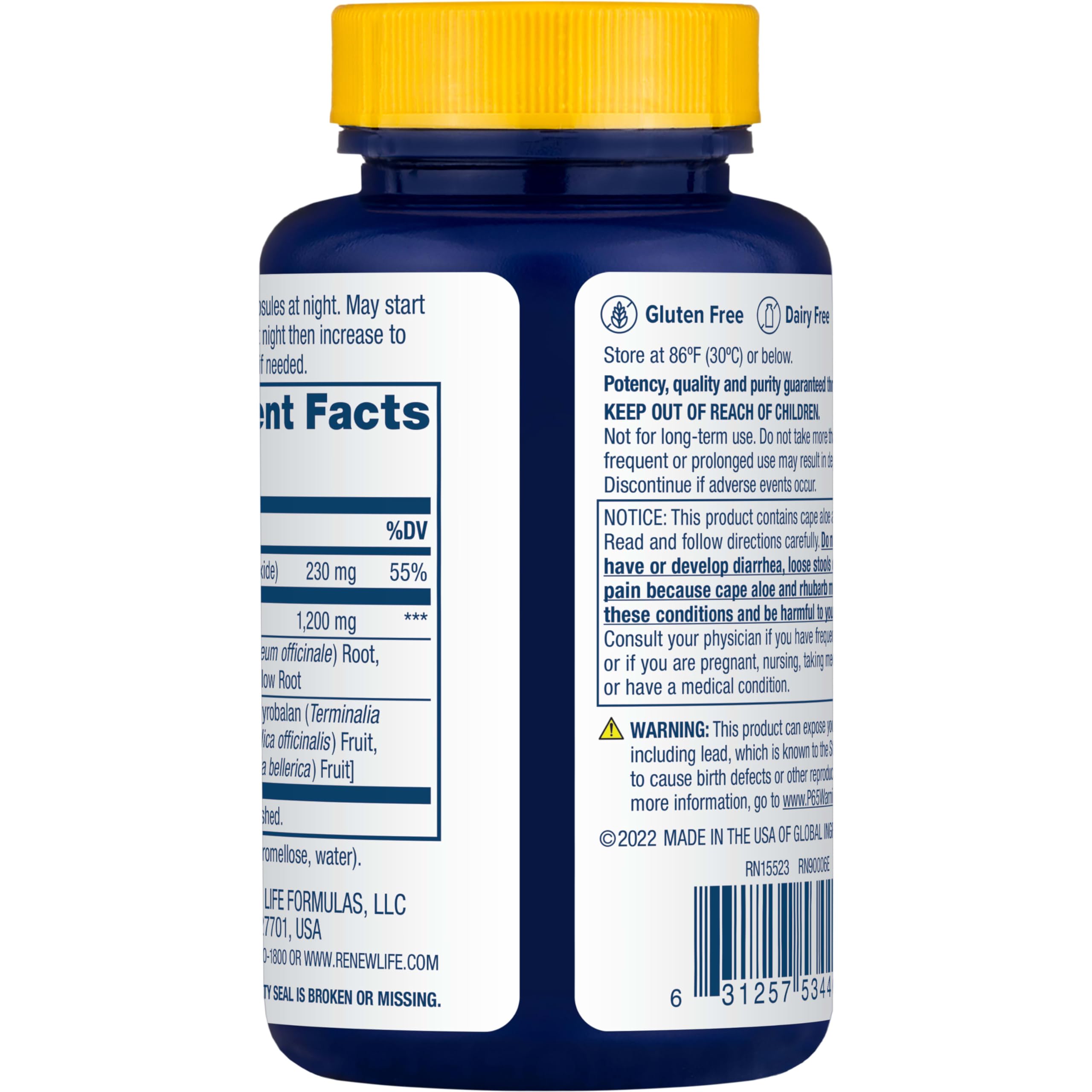 Foto 6 pulgar | Suplemento Renew Life Cleanse More Herbal  60 Cápsulas - Venta Internacional.