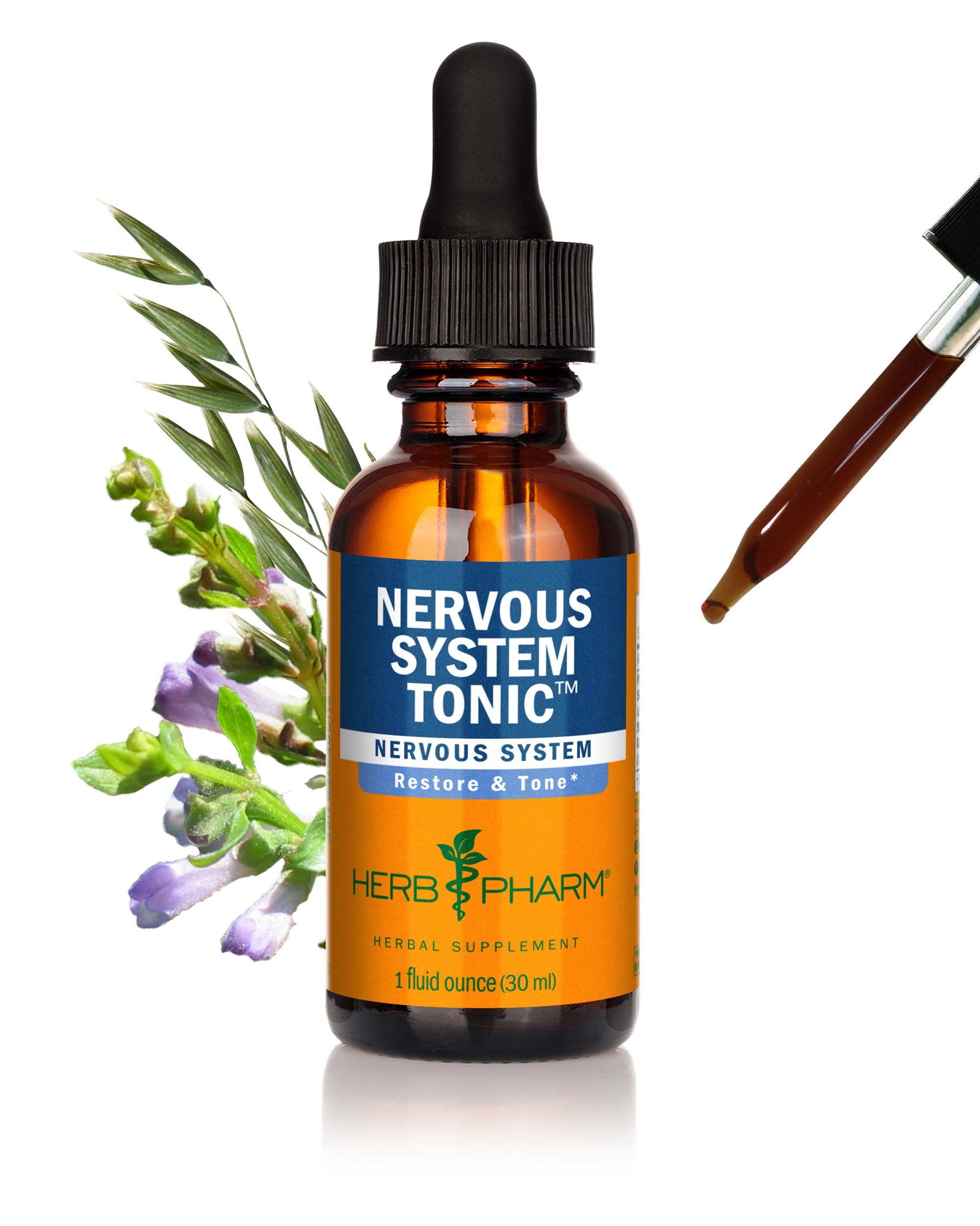 Foto 2 pulgar | Fórmula Herbal Líquida Herb Pharm  Tónico Para El Sistema Nervioso  30 Ml - Venta Internacional.
