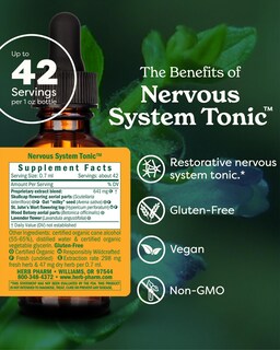 Foto 2 | Fórmula Herbal Líquida Herb Pharm Tónico Para El Sistema Nervioso 30 Ml - Venta Internacional.