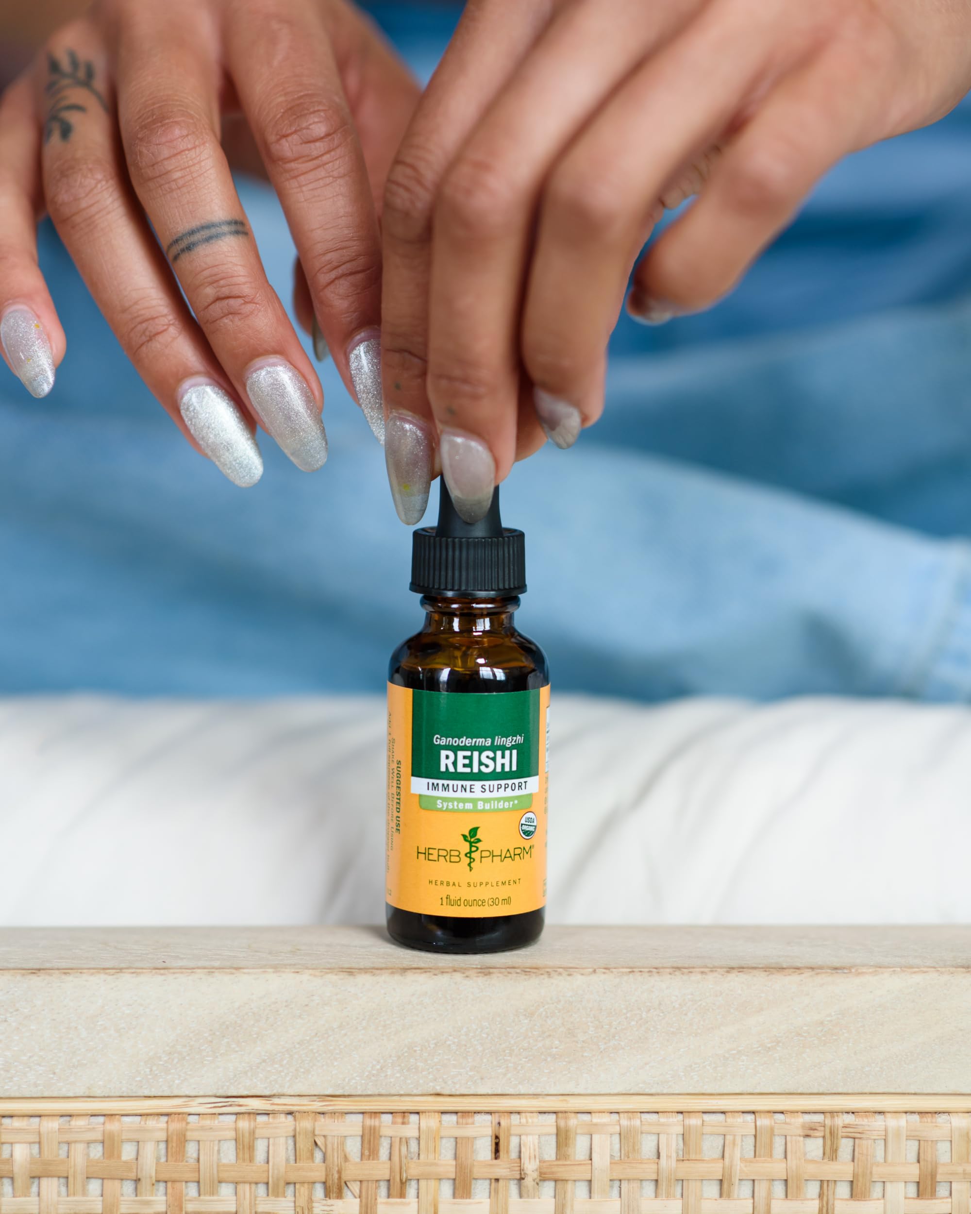 Foto 4 pulgar | Suplemento De Extracto De Hongo Reishi De Herb Pharm  30 Ml - Venta Internacional.