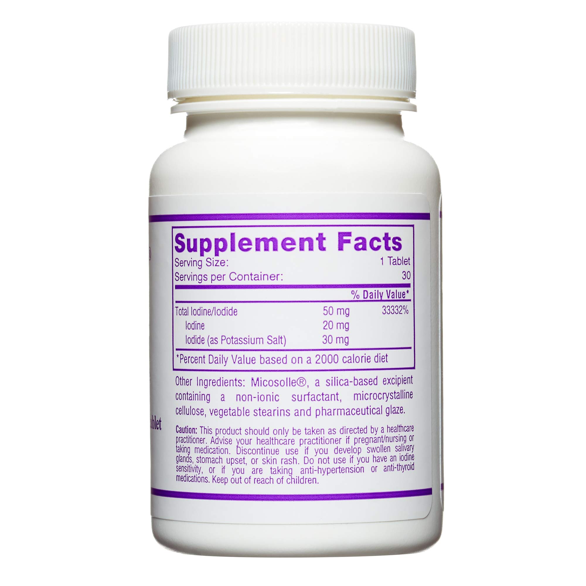 Foto 4 pulgar | Suplemento Optimox Iodoral Iod-50 50 Mg De Yoduro De Potasio 30 Tabletas - Venta Internacional.