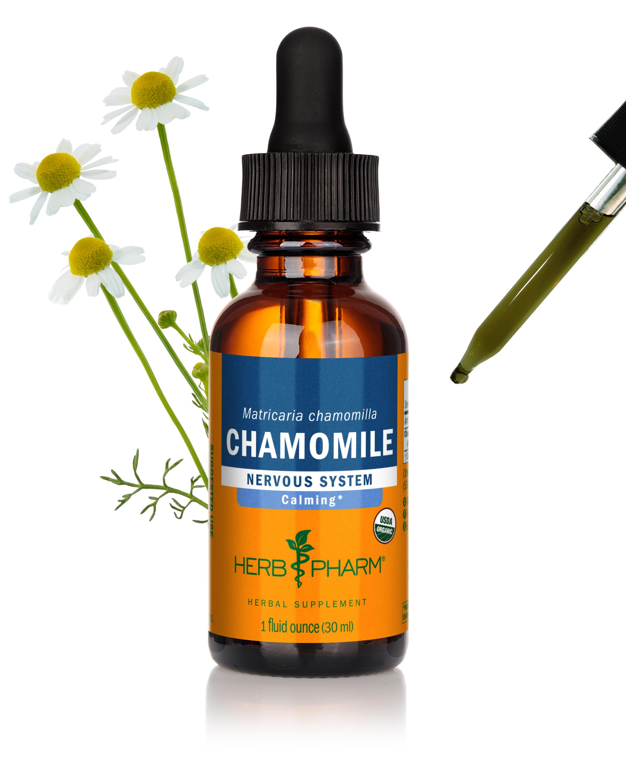 Foto 2 pulgar | Extracto Líquido De Manzanilla Herb Pharm  30 Ml  Orgánico - Venta Internacional.