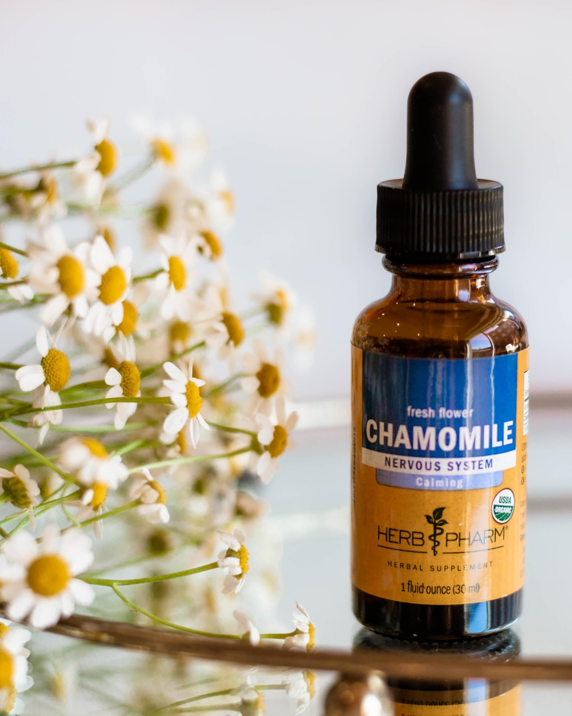 Foto 4 pulgar | Extracto Líquido De Manzanilla Herb Pharm  30 Ml  Orgánico - Venta Internacional.