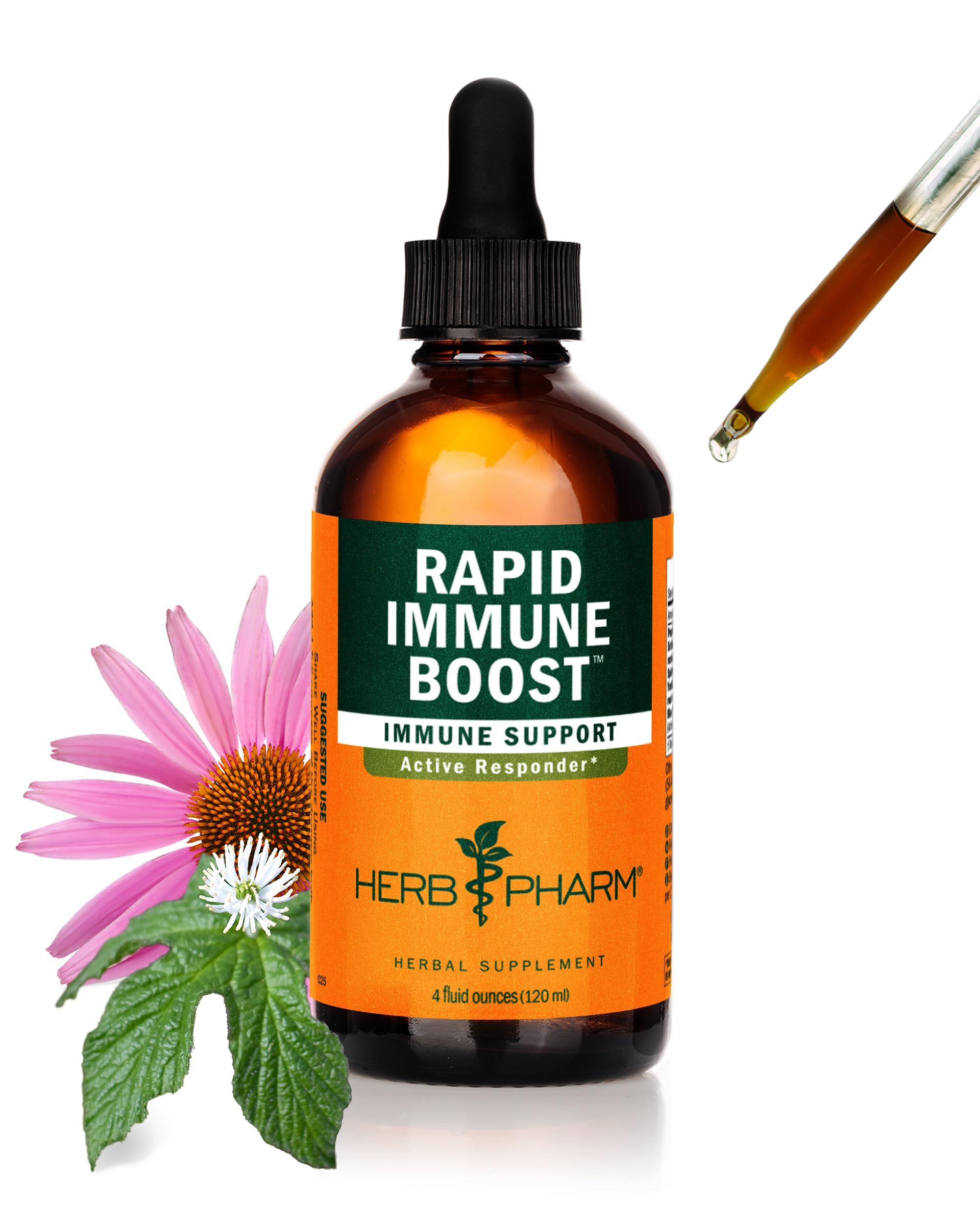 Foto 2 pulgar | Tintura Herb Pharm Organic Rapid Immune Boost 120 Ml Para Adultos - Venta Internacional.