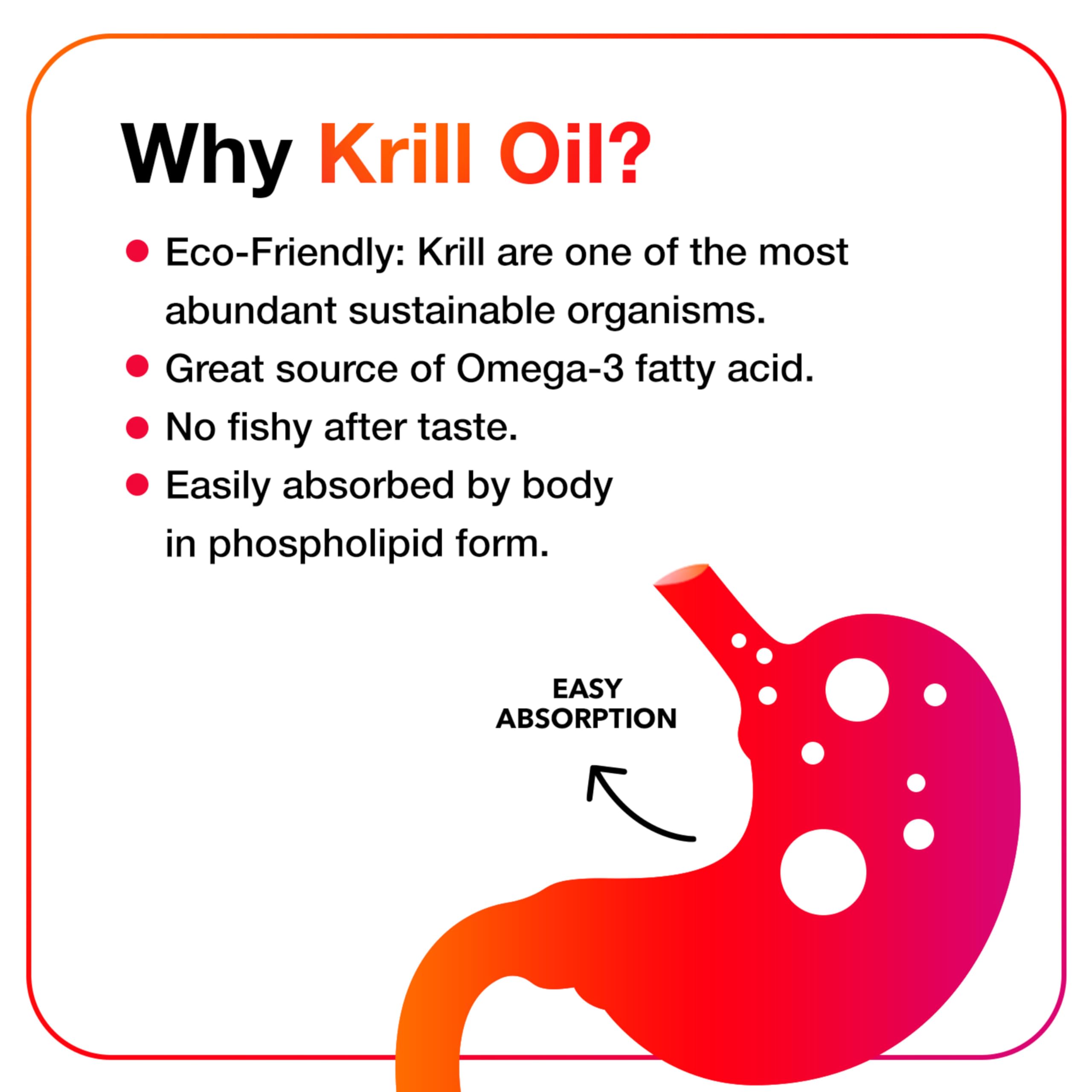 Foto 5 pulgar | Suplemento De Aceite De Krill Antártico Megared  1000 Mg De Omega 3  60 Unidades - Venta Internacional.